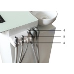 Coluna de aspiração portátil com cuspideira - Image 3